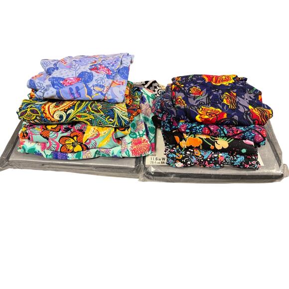 LulaRoe Leggings / lot of 8 / TC and TC2 / EUC - Picture 1 of 3